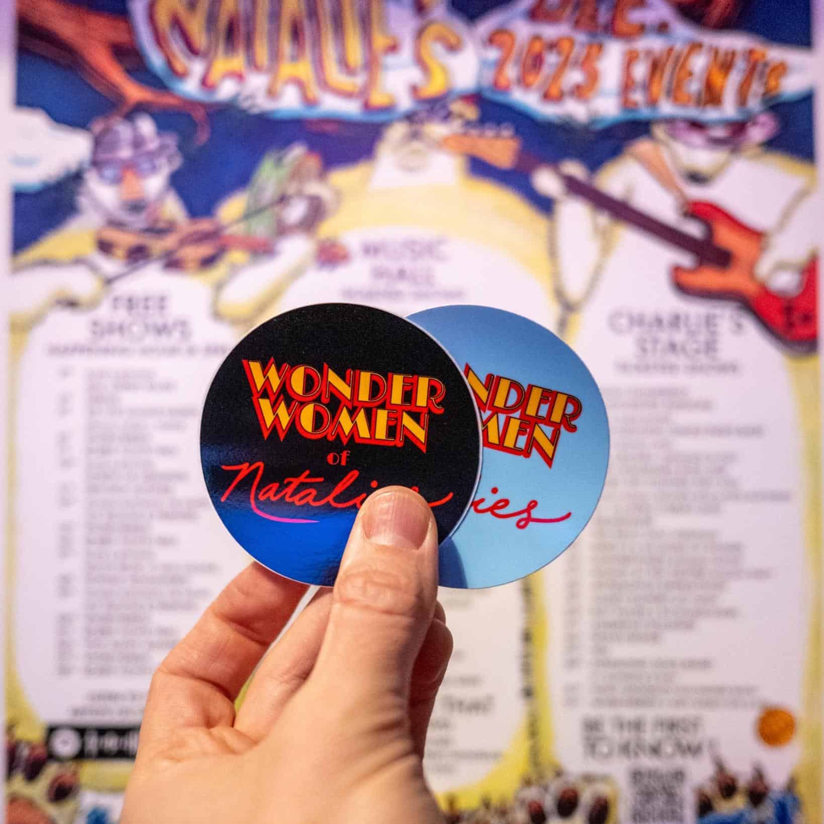Wonder Women of Natalie's Sticker