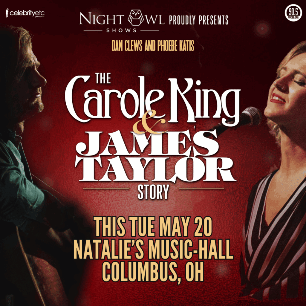 The Carole King & James Taylor Story - Natalie's - IG Graphic The Carole King & James Taylor Story - Natalie's - IG Graphic